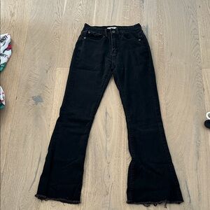 Christian Louboutin Midnight Black Flare Jeans